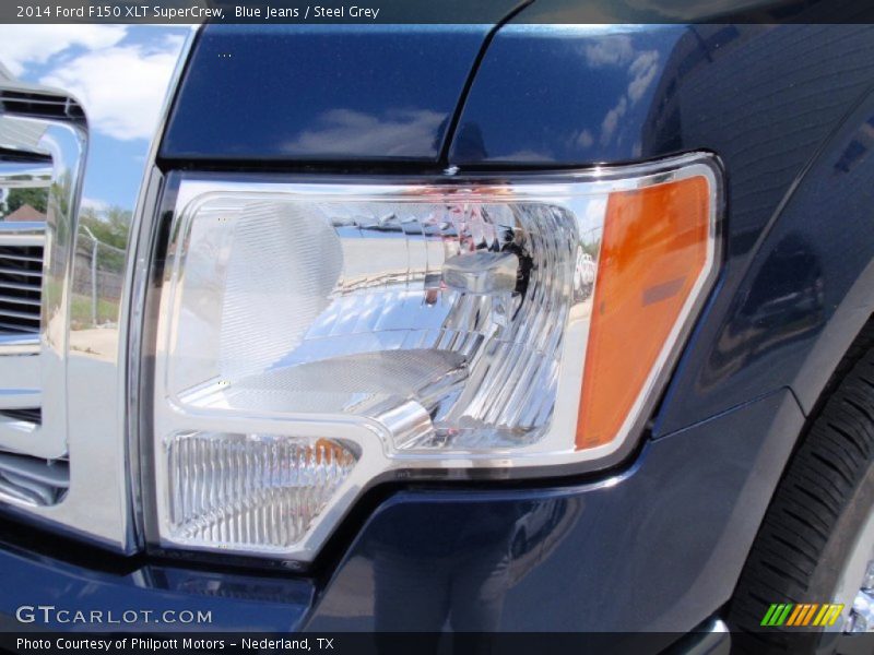 Blue Jeans / Steel Grey 2014 Ford F150 XLT SuperCrew