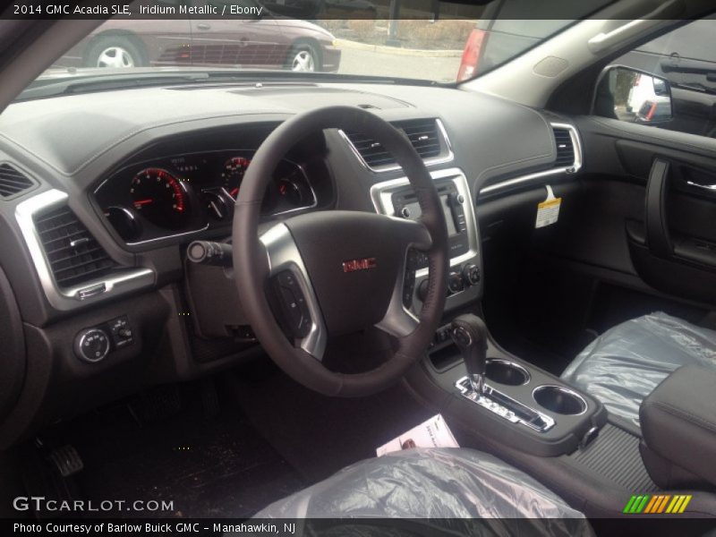 Iridium Metallic / Ebony 2014 GMC Acadia SLE