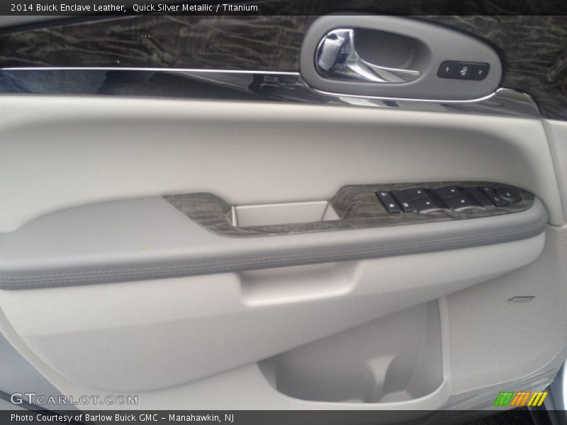 Quick Silver Metallic / Titanium 2014 Buick Enclave Leather