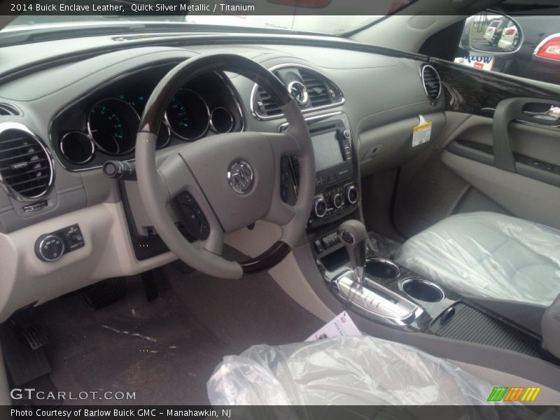 Quick Silver Metallic / Titanium 2014 Buick Enclave Leather
