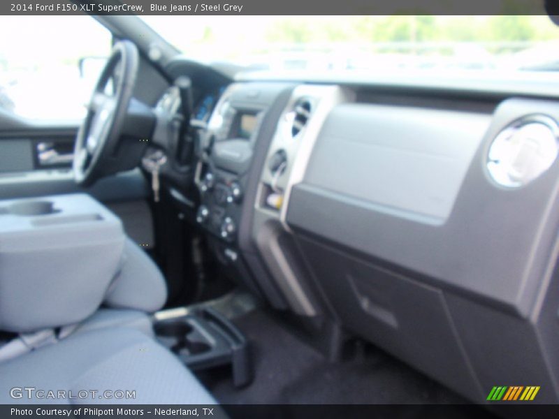 Blue Jeans / Steel Grey 2014 Ford F150 XLT SuperCrew