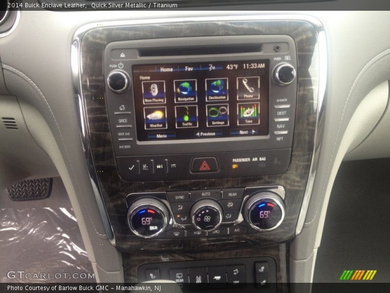 Quick Silver Metallic / Titanium 2014 Buick Enclave Leather