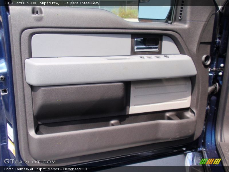 Blue Jeans / Steel Grey 2014 Ford F150 XLT SuperCrew