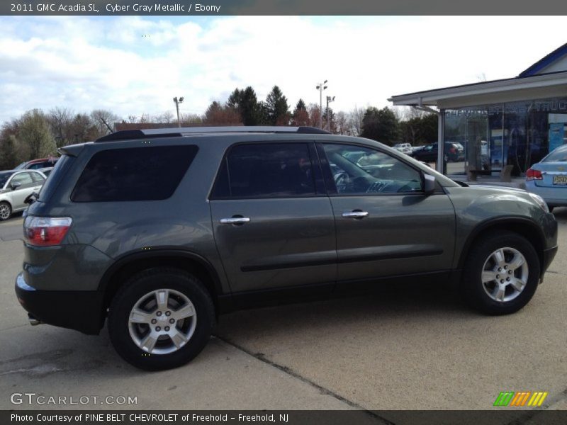 Cyber Gray Metallic / Ebony 2011 GMC Acadia SL