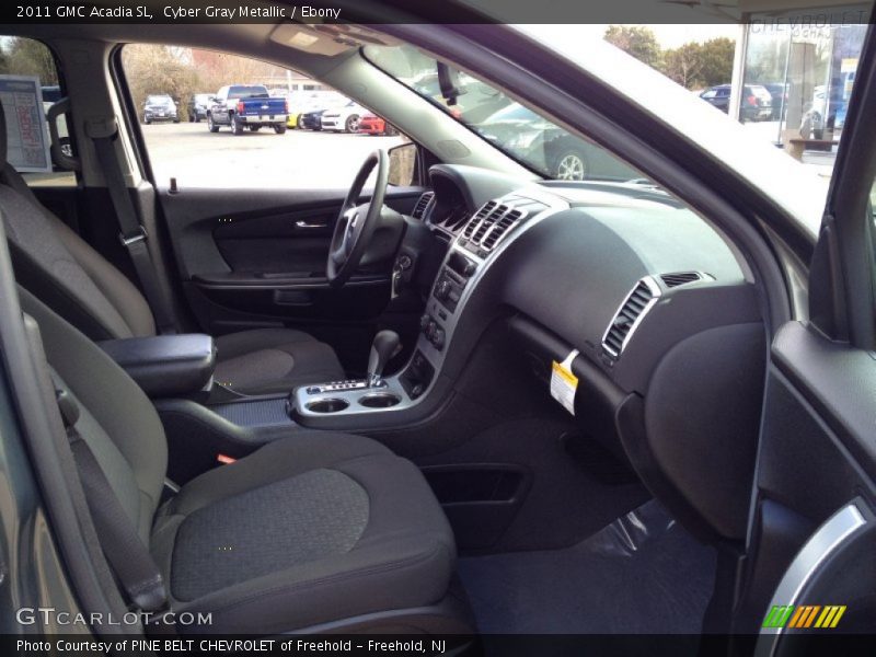Cyber Gray Metallic / Ebony 2011 GMC Acadia SL