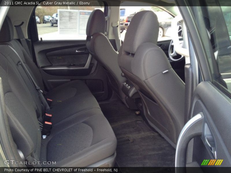 Cyber Gray Metallic / Ebony 2011 GMC Acadia SL