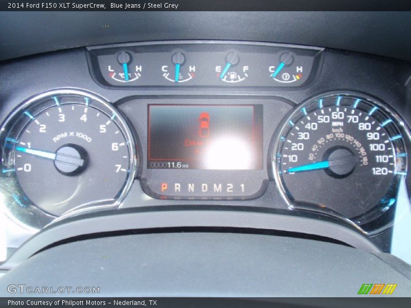Blue Jeans / Steel Grey 2014 Ford F150 XLT SuperCrew