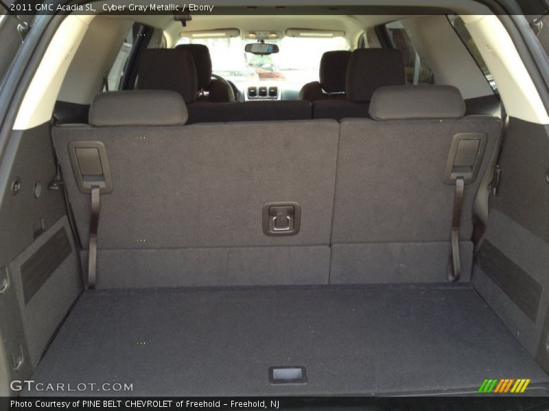 Cyber Gray Metallic / Ebony 2011 GMC Acadia SL