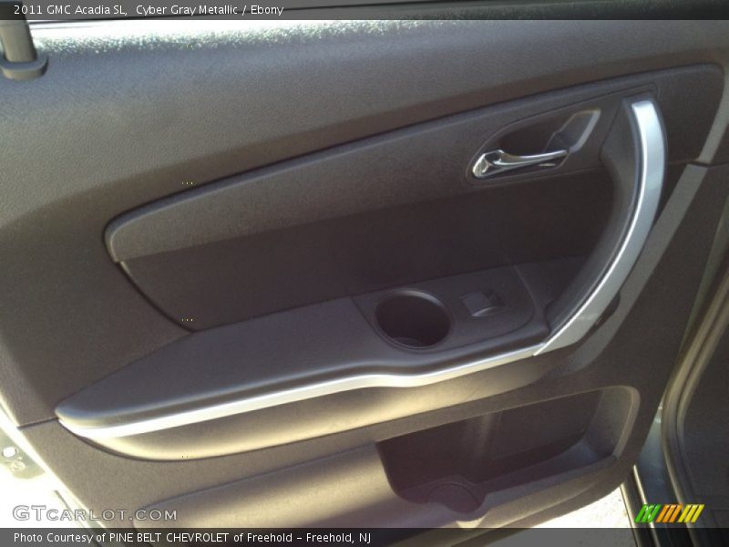 Cyber Gray Metallic / Ebony 2011 GMC Acadia SL