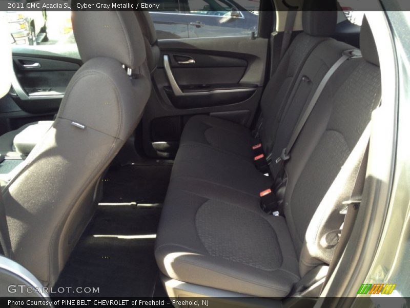 Cyber Gray Metallic / Ebony 2011 GMC Acadia SL