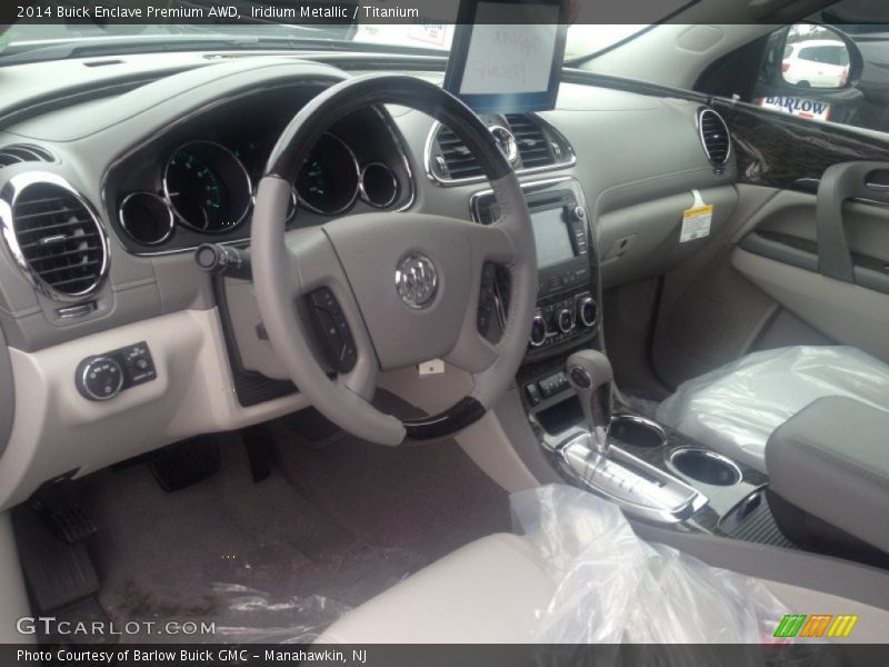 Iridium Metallic / Titanium 2014 Buick Enclave Premium AWD