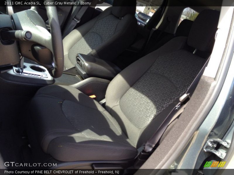 Cyber Gray Metallic / Ebony 2011 GMC Acadia SL