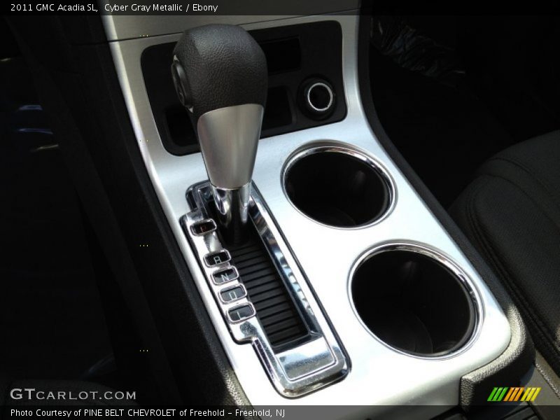 Cyber Gray Metallic / Ebony 2011 GMC Acadia SL