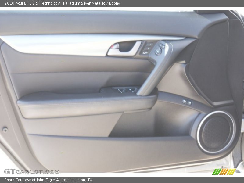Palladium Silver Metallic / Ebony 2010 Acura TL 3.5 Technology