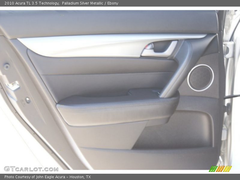 Palladium Silver Metallic / Ebony 2010 Acura TL 3.5 Technology