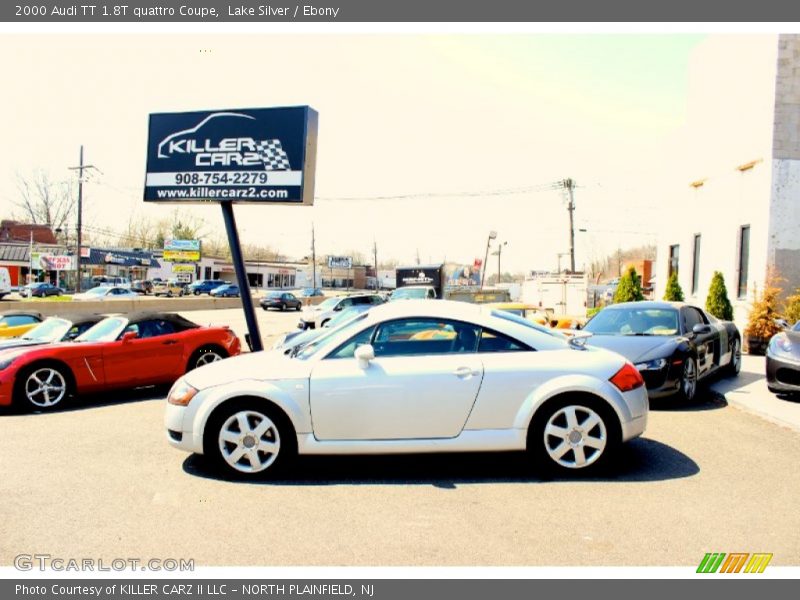 Lake Silver / Ebony 2000 Audi TT 1.8T quattro Coupe