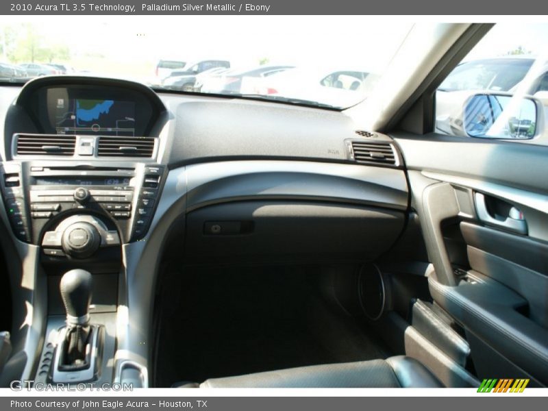 Palladium Silver Metallic / Ebony 2010 Acura TL 3.5 Technology