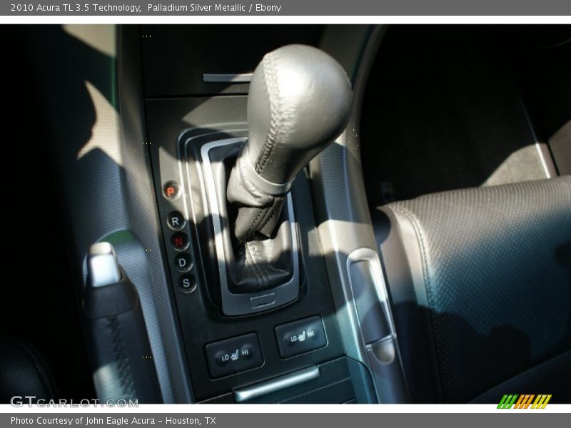 Palladium Silver Metallic / Ebony 2010 Acura TL 3.5 Technology