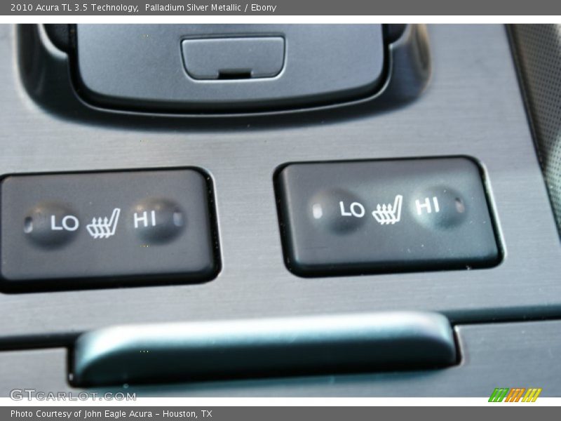 Palladium Silver Metallic / Ebony 2010 Acura TL 3.5 Technology