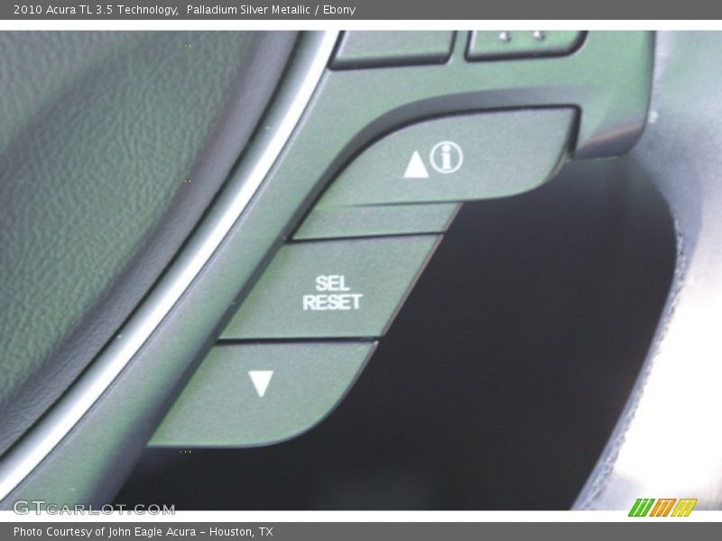 Palladium Silver Metallic / Ebony 2010 Acura TL 3.5 Technology
