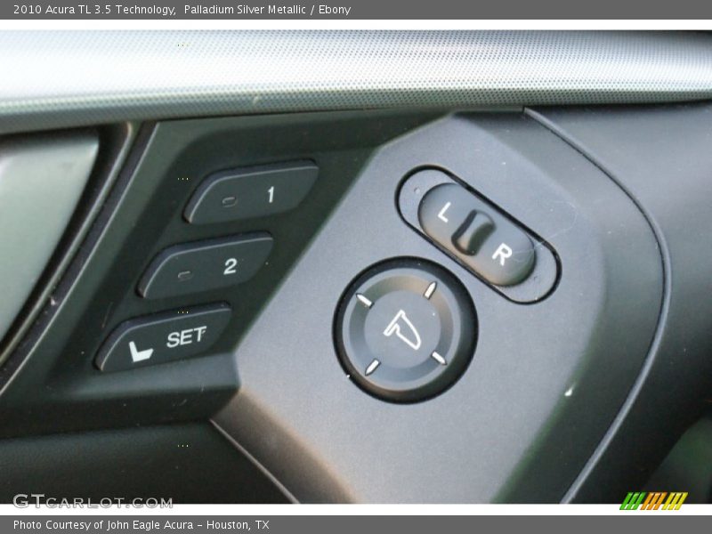 Palladium Silver Metallic / Ebony 2010 Acura TL 3.5 Technology