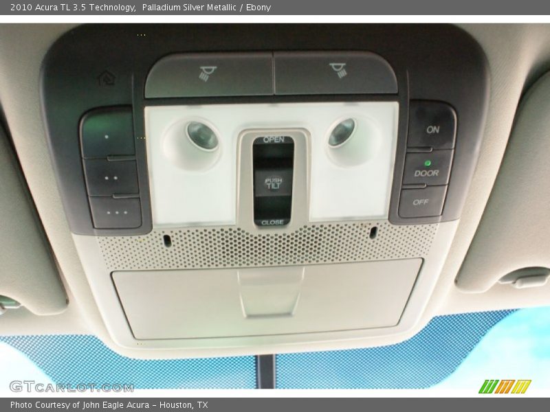 Palladium Silver Metallic / Ebony 2010 Acura TL 3.5 Technology