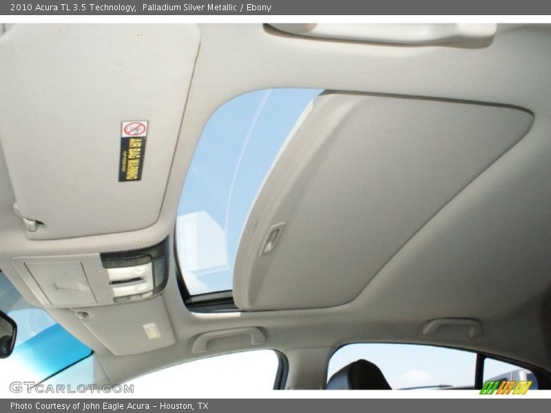 Palladium Silver Metallic / Ebony 2010 Acura TL 3.5 Technology