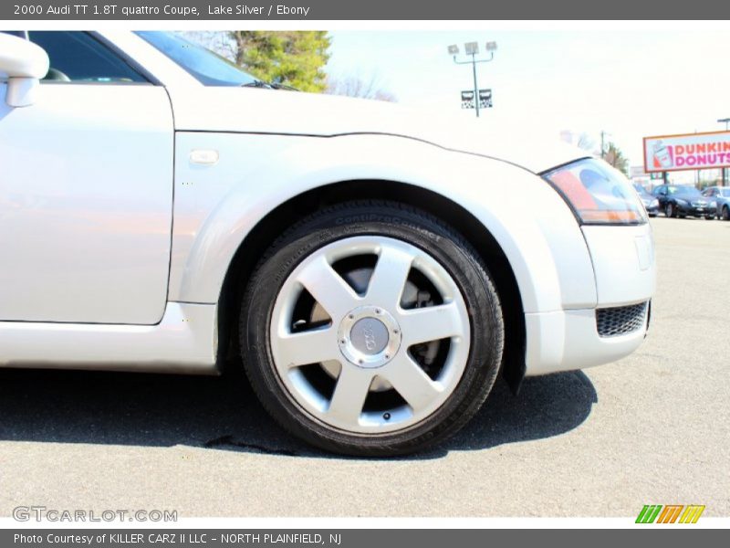 Lake Silver / Ebony 2000 Audi TT 1.8T quattro Coupe