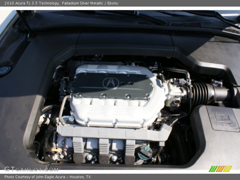 Palladium Silver Metallic / Ebony 2010 Acura TL 3.5 Technology