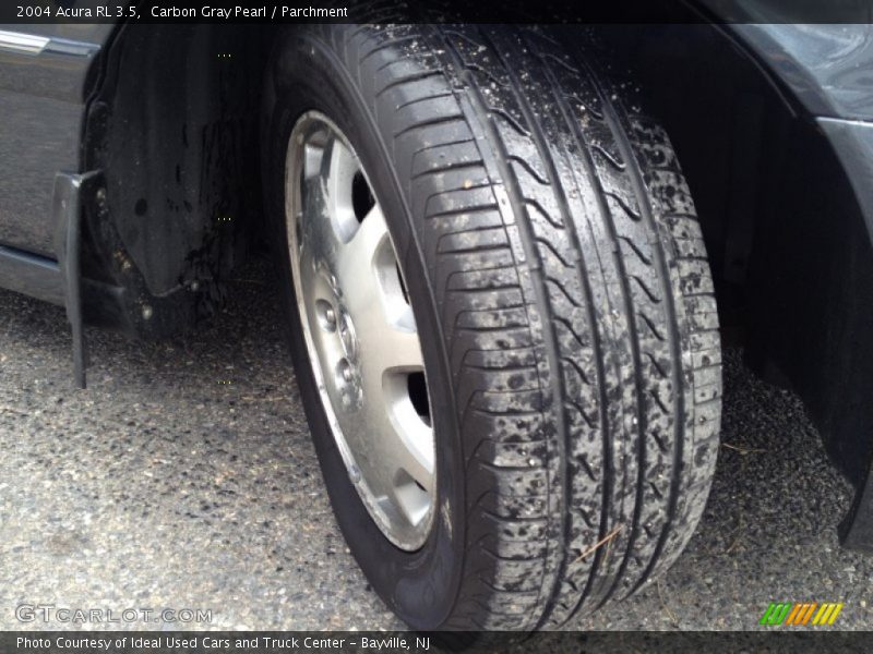 Carbon Gray Pearl / Parchment 2004 Acura RL 3.5