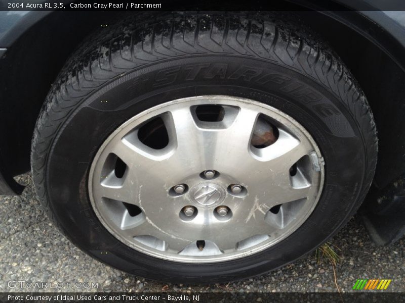 Carbon Gray Pearl / Parchment 2004 Acura RL 3.5