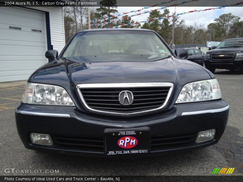 Carbon Gray Pearl / Parchment 2004 Acura RL 3.5
