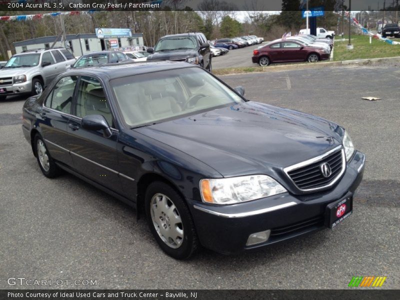Carbon Gray Pearl / Parchment 2004 Acura RL 3.5
