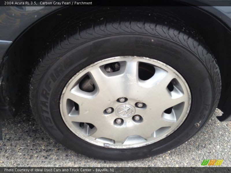 Carbon Gray Pearl / Parchment 2004 Acura RL 3.5