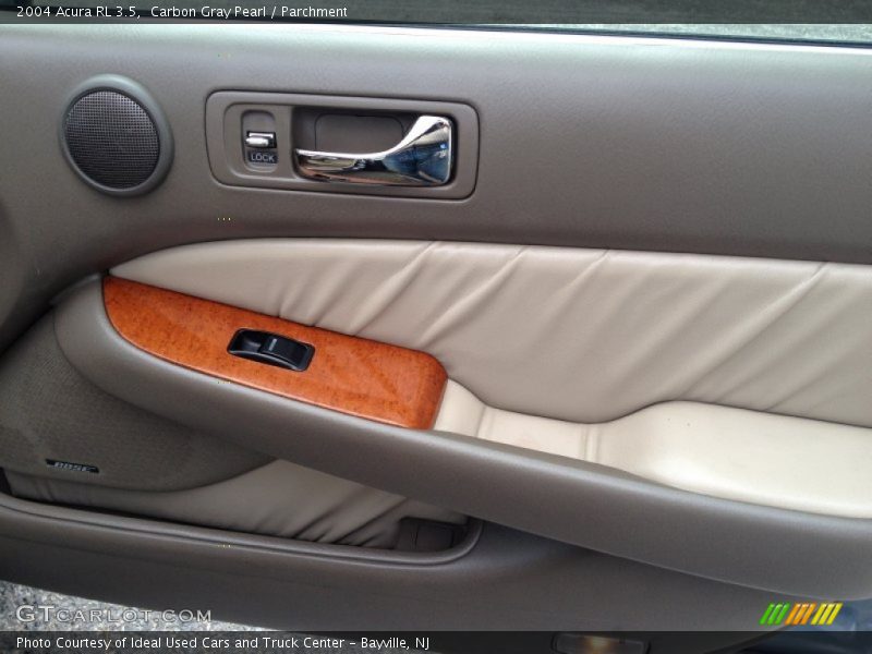 Carbon Gray Pearl / Parchment 2004 Acura RL 3.5