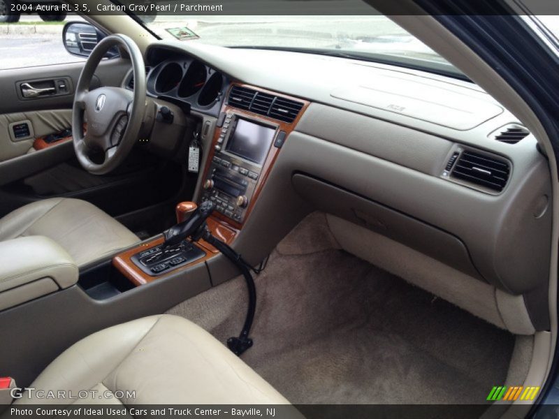 Carbon Gray Pearl / Parchment 2004 Acura RL 3.5