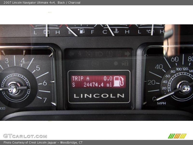 Black / Charcoal 2007 Lincoln Navigator Ultimate 4x4