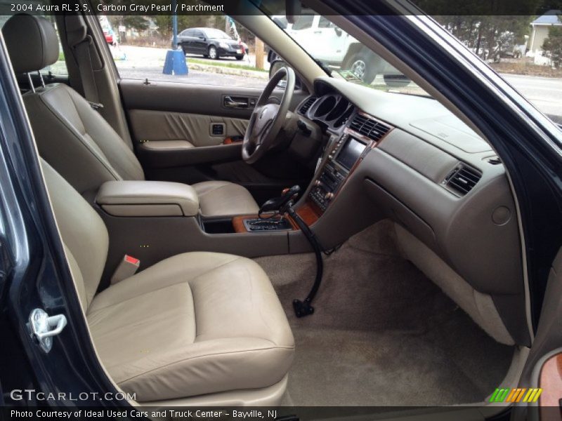 Carbon Gray Pearl / Parchment 2004 Acura RL 3.5