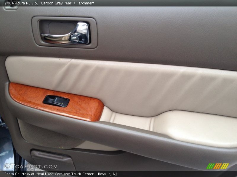 Carbon Gray Pearl / Parchment 2004 Acura RL 3.5