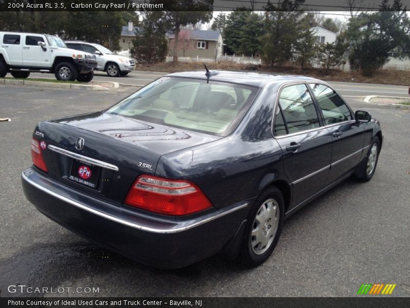 Carbon Gray Pearl / Parchment 2004 Acura RL 3.5