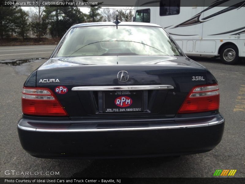 Carbon Gray Pearl / Parchment 2004 Acura RL 3.5