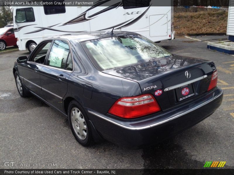 Carbon Gray Pearl / Parchment 2004 Acura RL 3.5