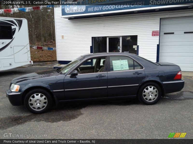Carbon Gray Pearl / Parchment 2004 Acura RL 3.5