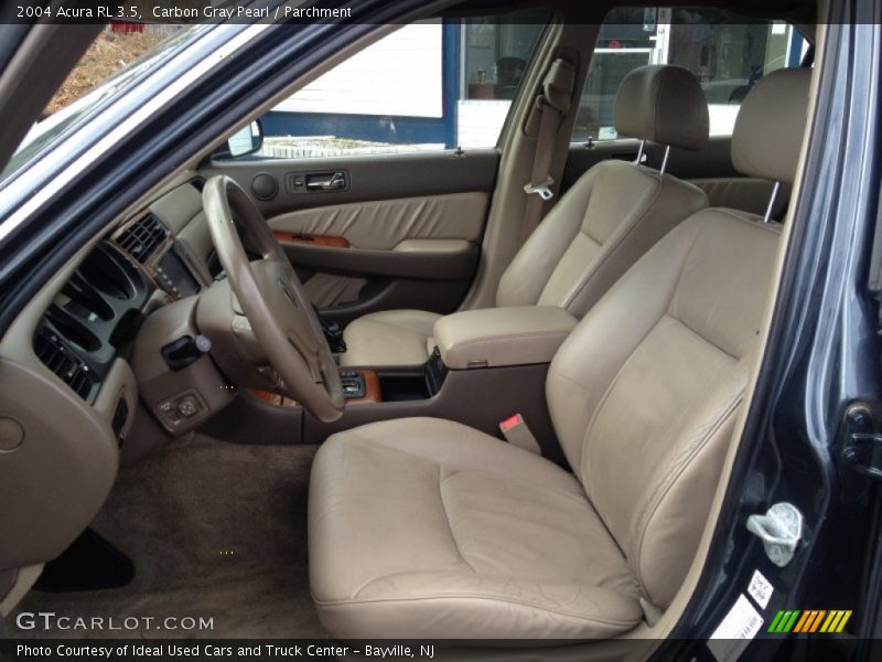 Carbon Gray Pearl / Parchment 2004 Acura RL 3.5