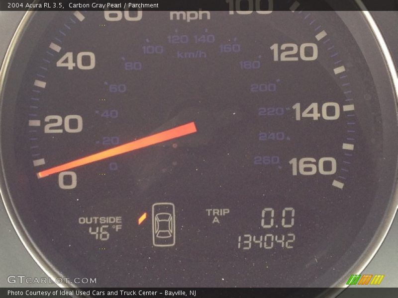 Carbon Gray Pearl / Parchment 2004 Acura RL 3.5