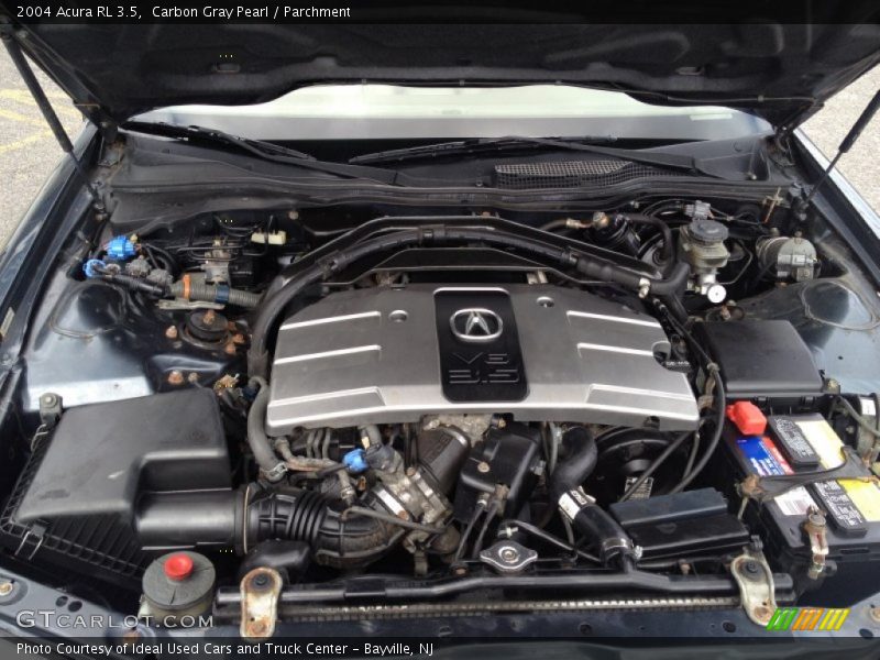 Carbon Gray Pearl / Parchment 2004 Acura RL 3.5