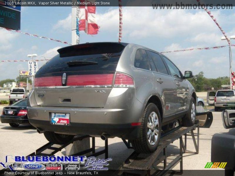 Vapor Silver Metallic / Medium Light Stone 2008 Lincoln MKX