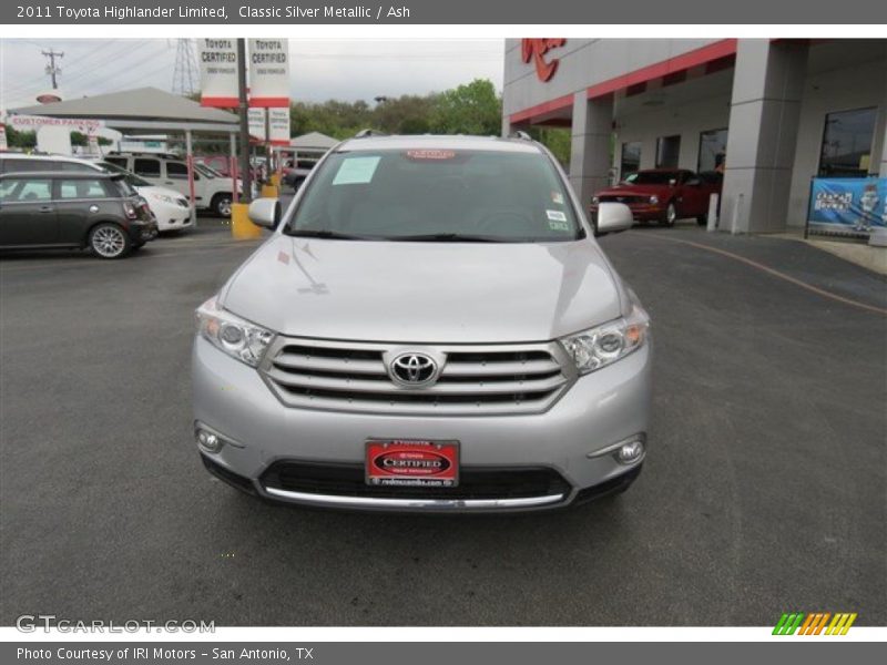 Classic Silver Metallic / Ash 2011 Toyota Highlander Limited