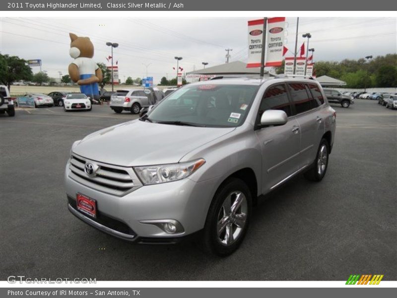 Classic Silver Metallic / Ash 2011 Toyota Highlander Limited