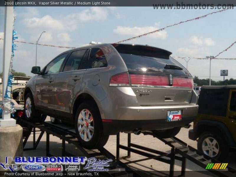 Vapor Silver Metallic / Medium Light Stone 2008 Lincoln MKX